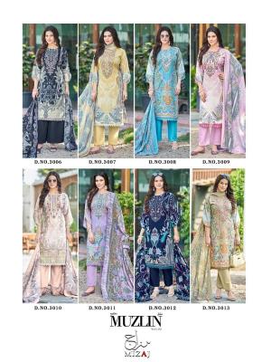 Mizaj muzlin vol-3 wholesale dress material online shopping india